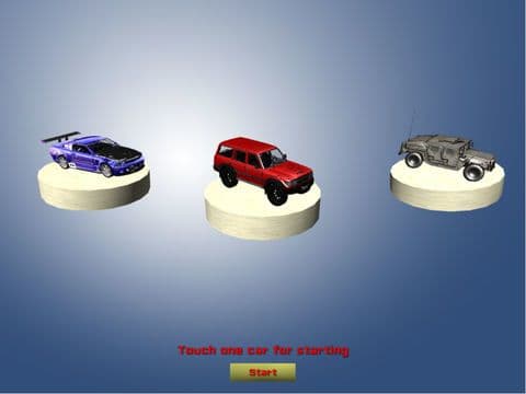 Car Race Winter screenshot 2