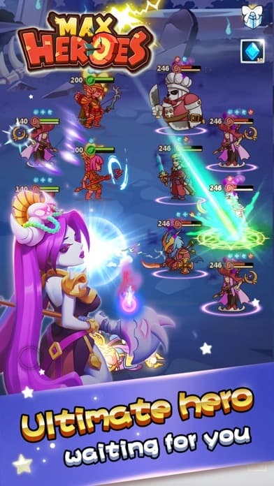 Max Heroes-Afk Arena Idle Game screenshot 5