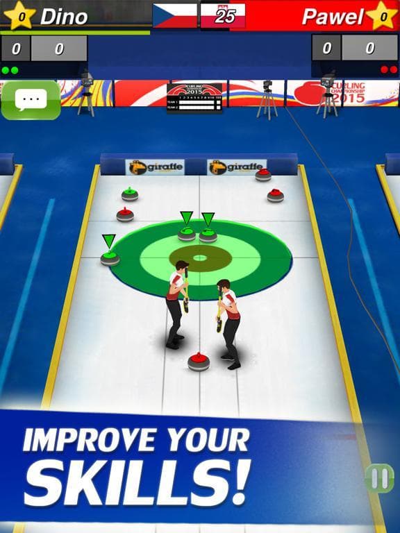 Curling 3D Champion screenshot 2