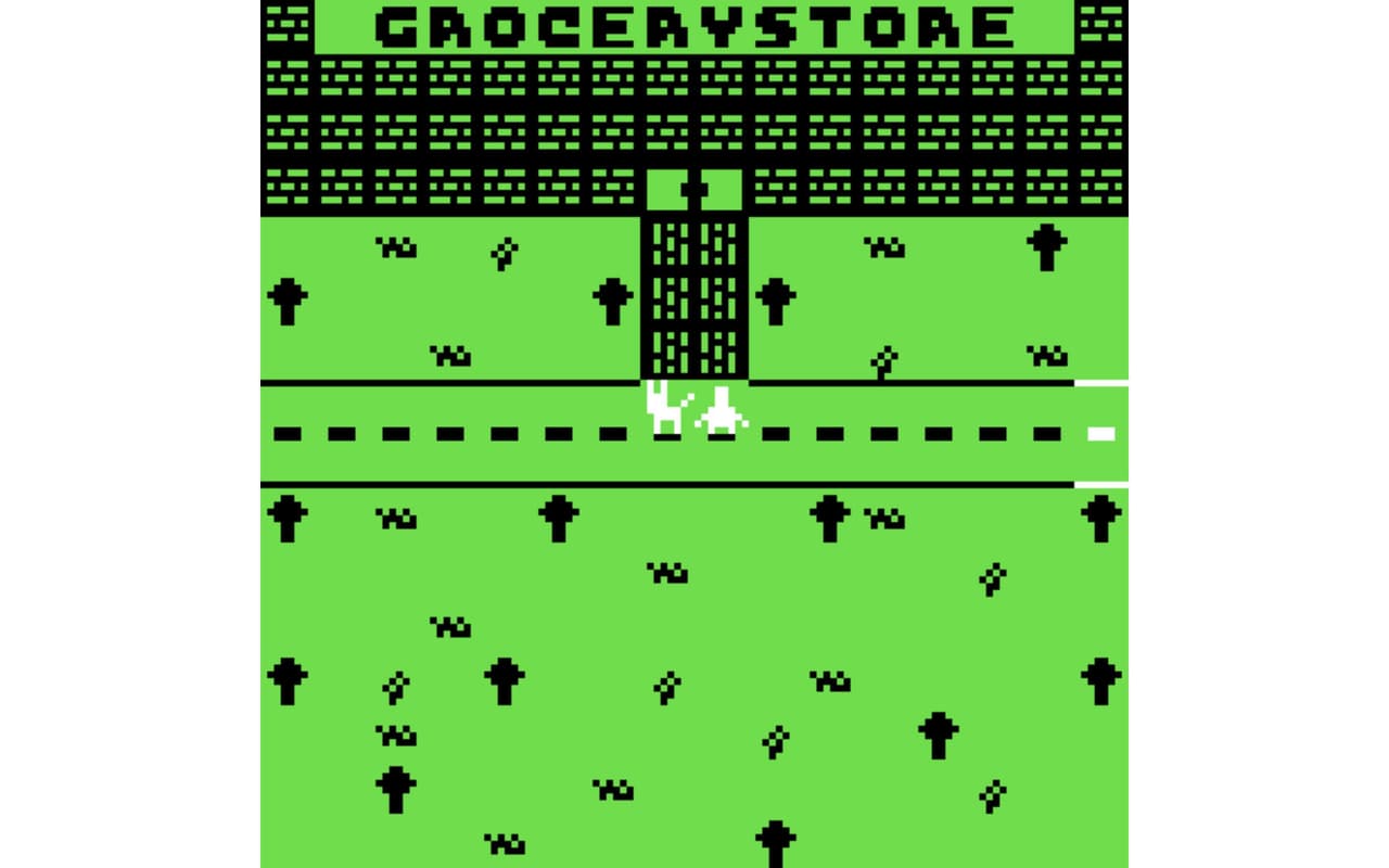 Food Run 2.0 (Bitsy Solo Game Project) screenshot 3