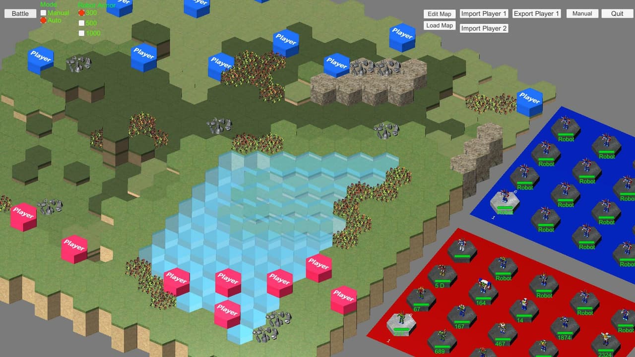 Robot Builder War Demo