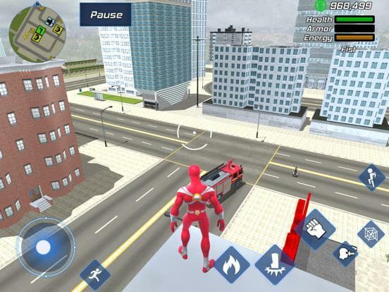 Super Rope Hero - Crime City screenshot 2