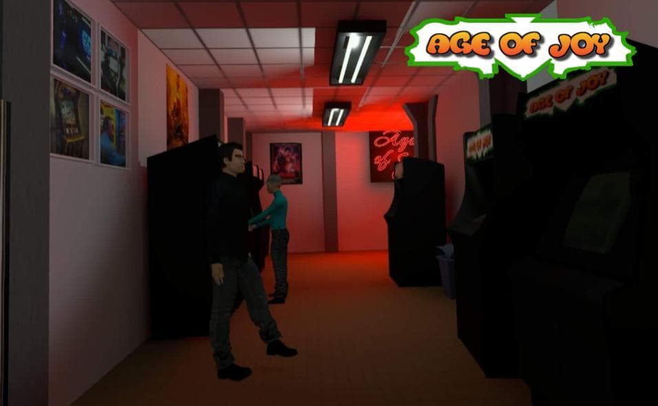 AGE of Joy - retro arcade virtual gallery (Quest2) screenshot 2