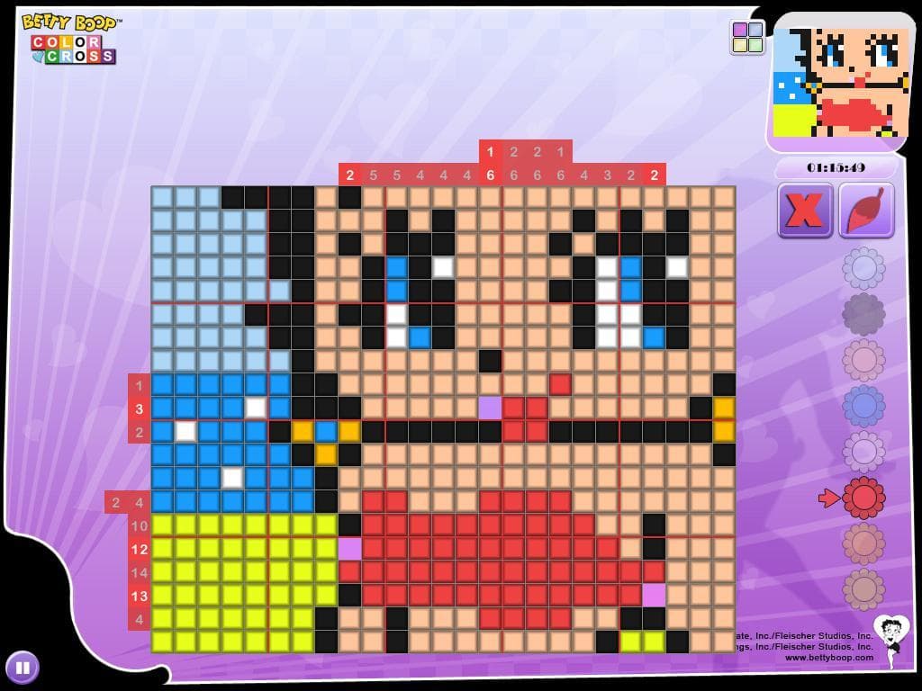 Betty Boop Color Cross screenshot 3