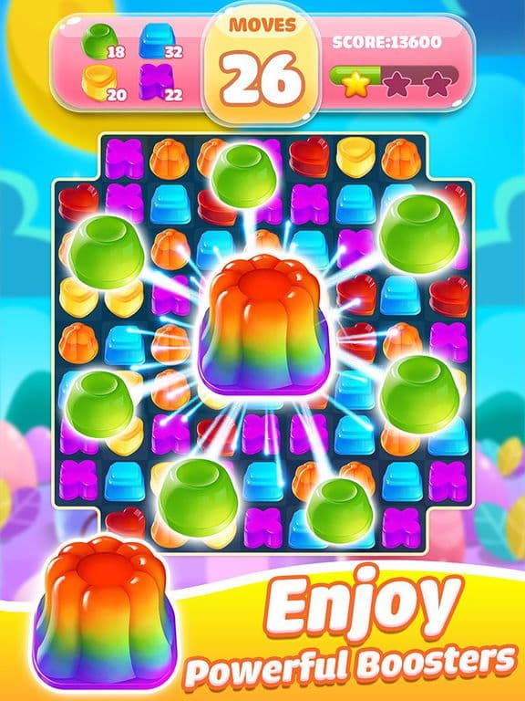 Jelly Jam Blast - Match 3 Game screenshot 4
