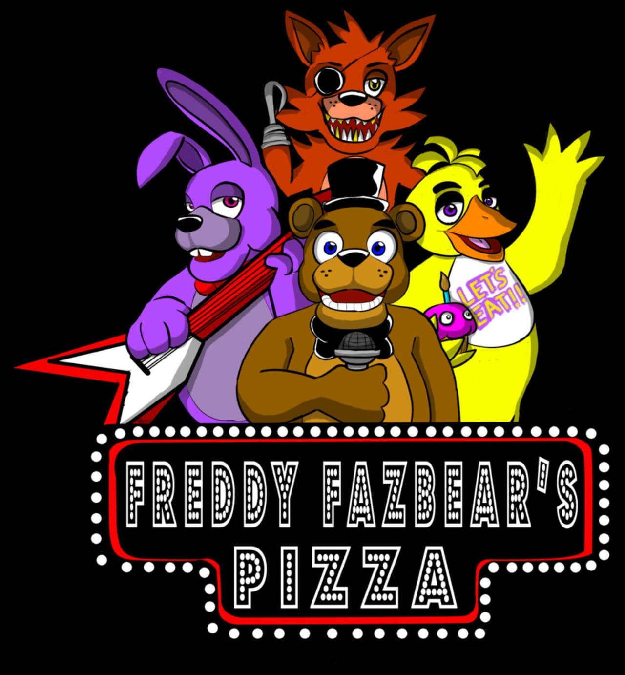 la noche de los animatronicos 0.1