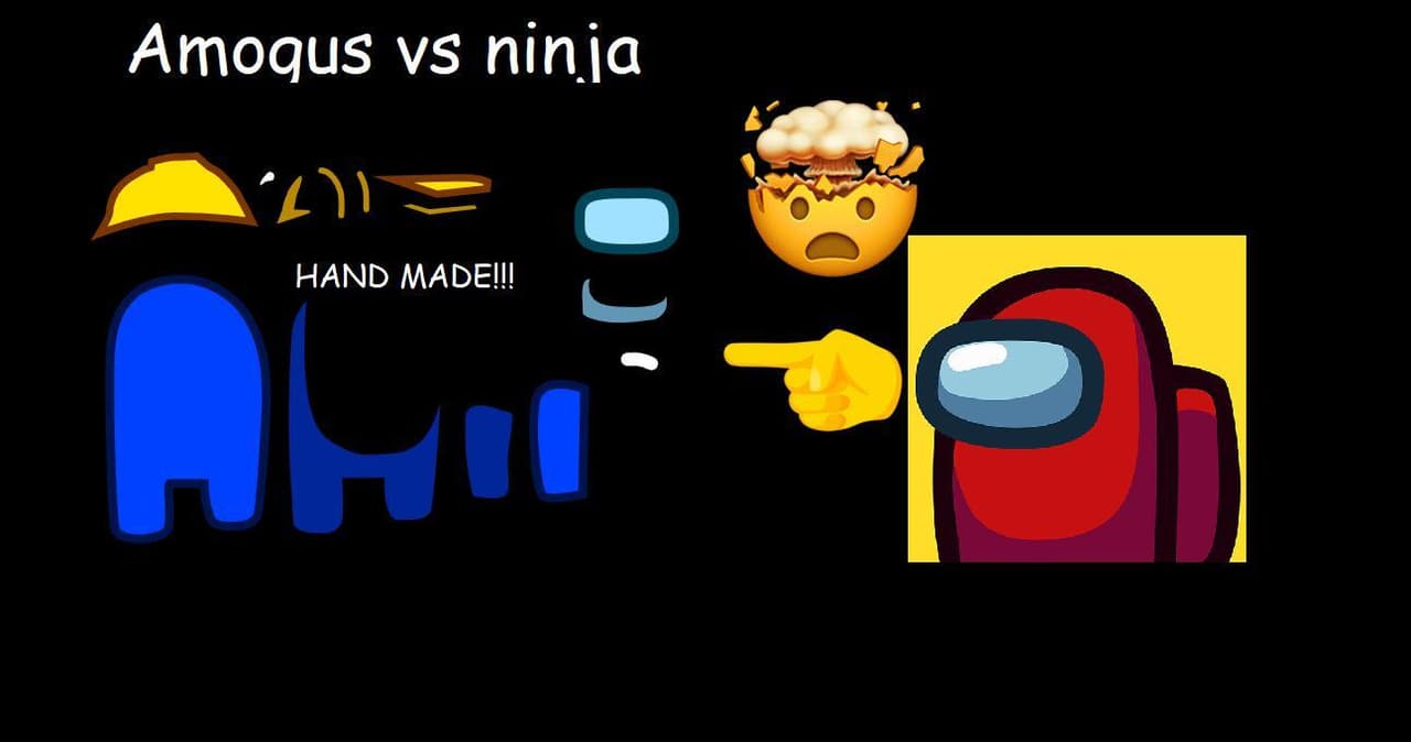 4в.Amogus vs Ninja