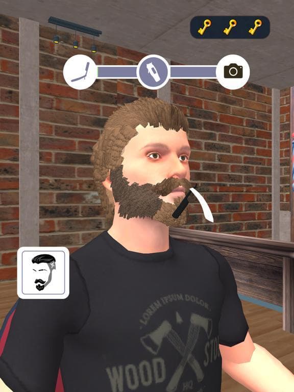 Barbershop Sim 3D screenshot 3