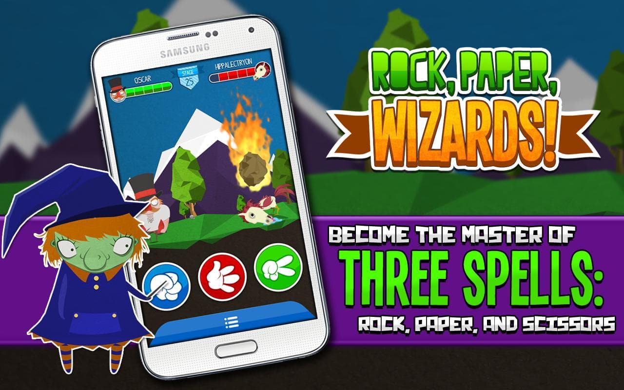 Rock, Paper, Wizards! (itch) screenshot 3