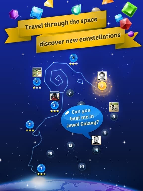 Jewel Galaxy: Gem Match Puzzle
