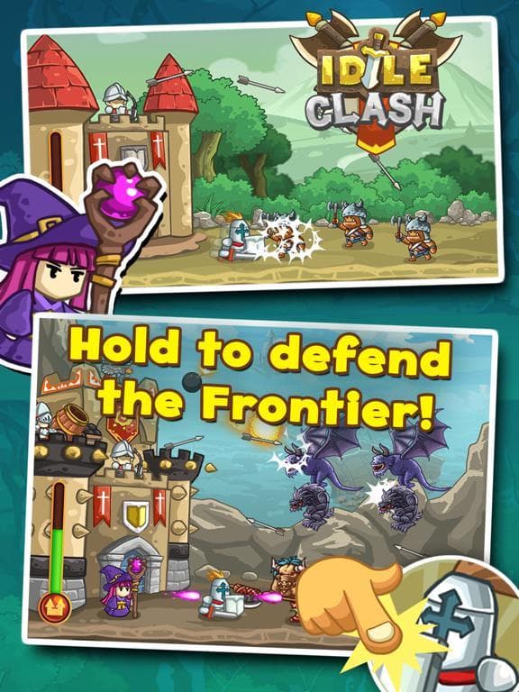 Idle Clash - Frontier Defender screenshot 3