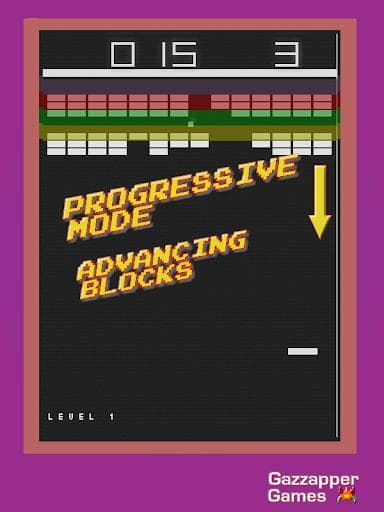 Breaker Brick 76 (Retro Break Out)