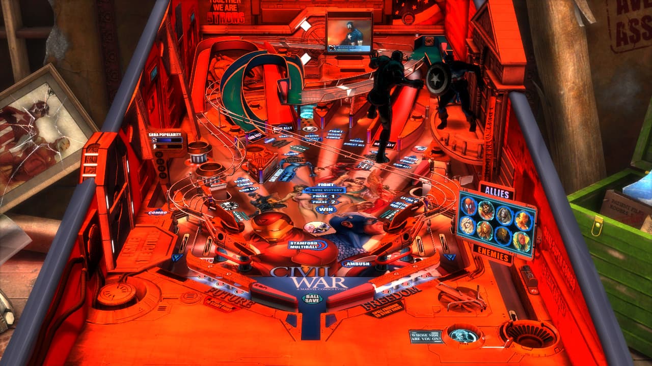 Marvel Pinball: Vengeance and Virtue screenshot 4