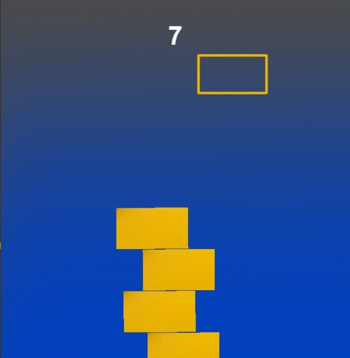 GD5 Example Stackable Blocks Game screenshot 4