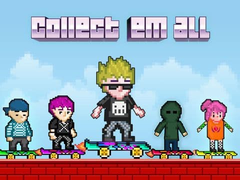 Jumpy Punk - Cyber Jack Flash ~ Future Skate screenshot 4