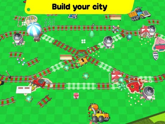 Build a Toy Railway - game for boys