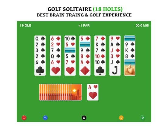 Golf Solitaire Board Game screenshot 2