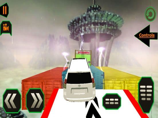 Extreme Space Car Drive screenshot 3