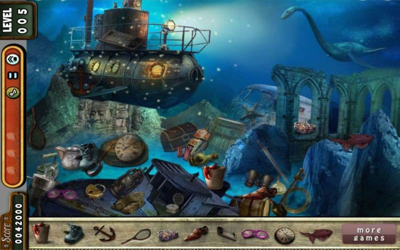 Hidden Objects - The Vampire Diaries - New York Library - The Loch Ness Monster screenshot 3