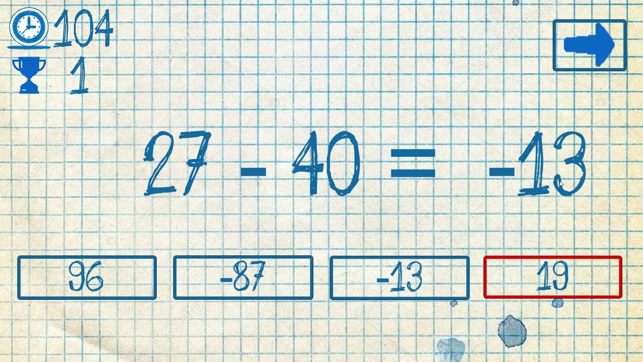 The young mathematician: Easy difficulty screenshot 3