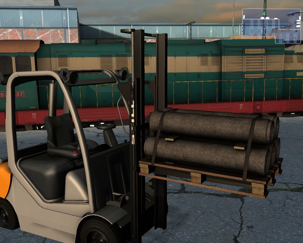 Forklift Truck Simulator 2009 screenshot 6