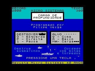 Carga de Profundidade screenshot 2