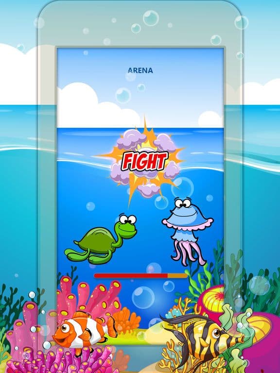 Finding Sea Animals Under the Ocean & Battle Games