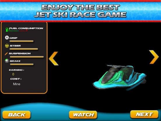 Ocean Ski Racing 3D screenshot 2