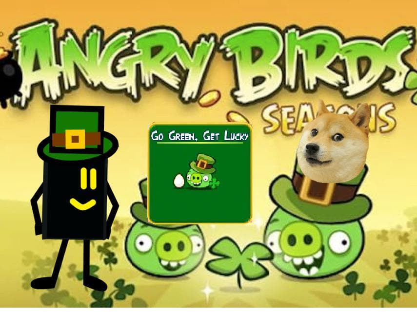 angry doges(get green get dogey lucky)