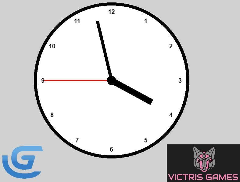 Analog Clock Example (GDevelop)