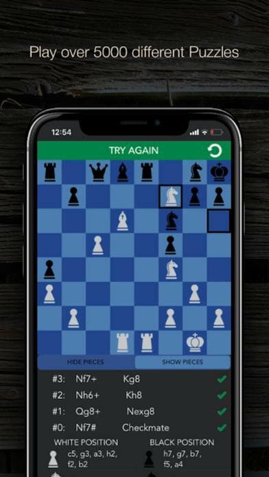Blindfold Chess Puzzles screenshot 2