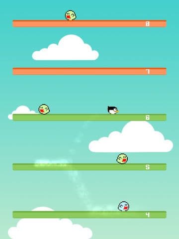 Penguin Fly - Radical Flappy Pengu Flying Skyward Safari screenshot 2