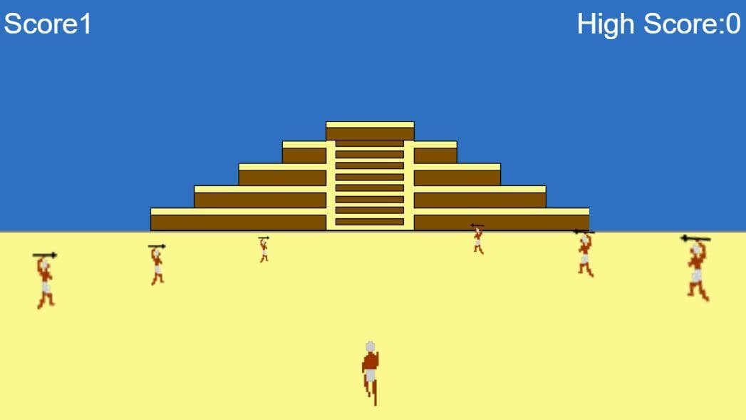 Aztec Challenge clone using Construct 2