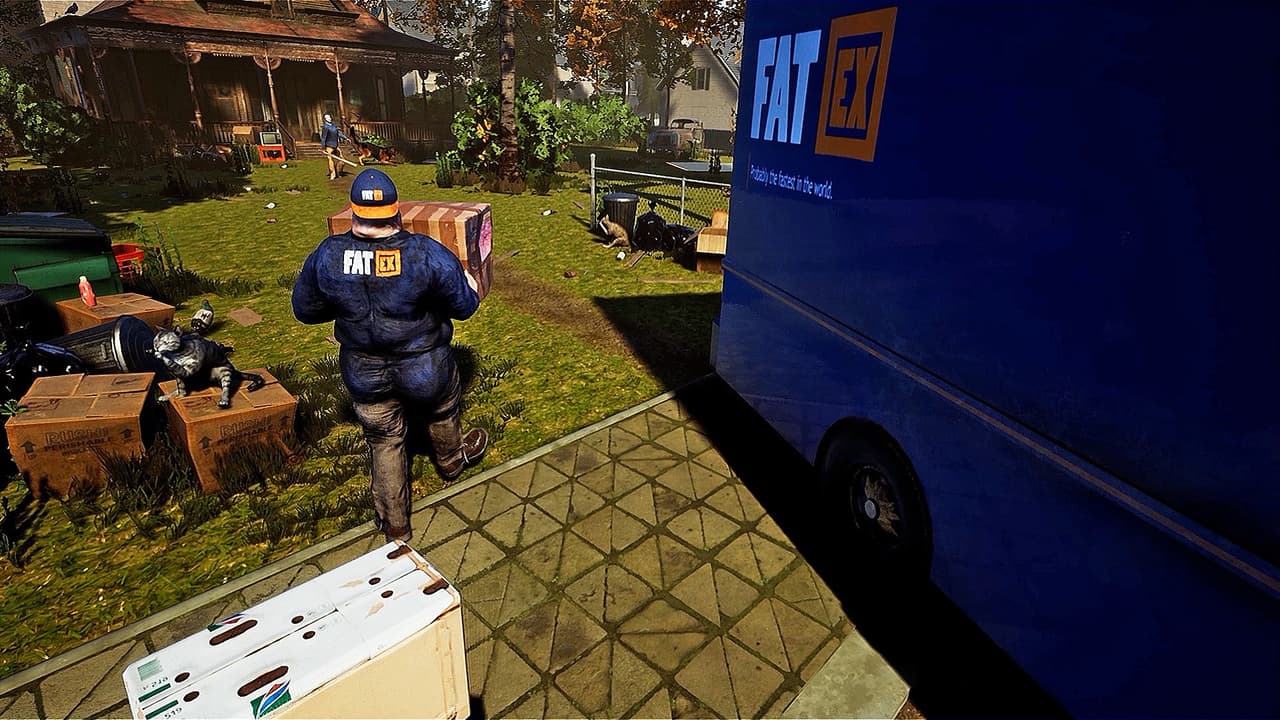 Fat[EX] Courier Simulator screenshot 4
