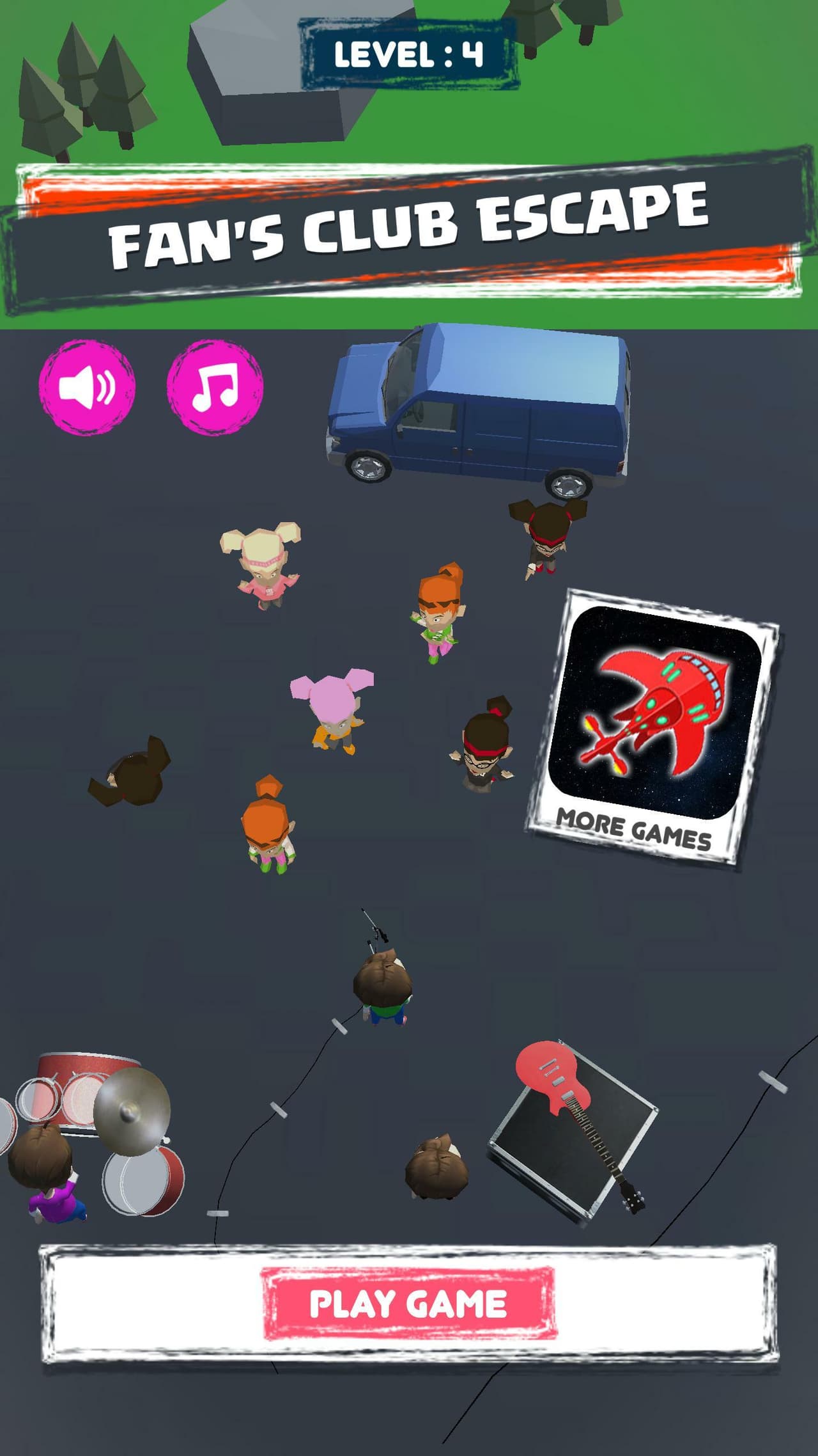 Fan Club Escape screenshot 2