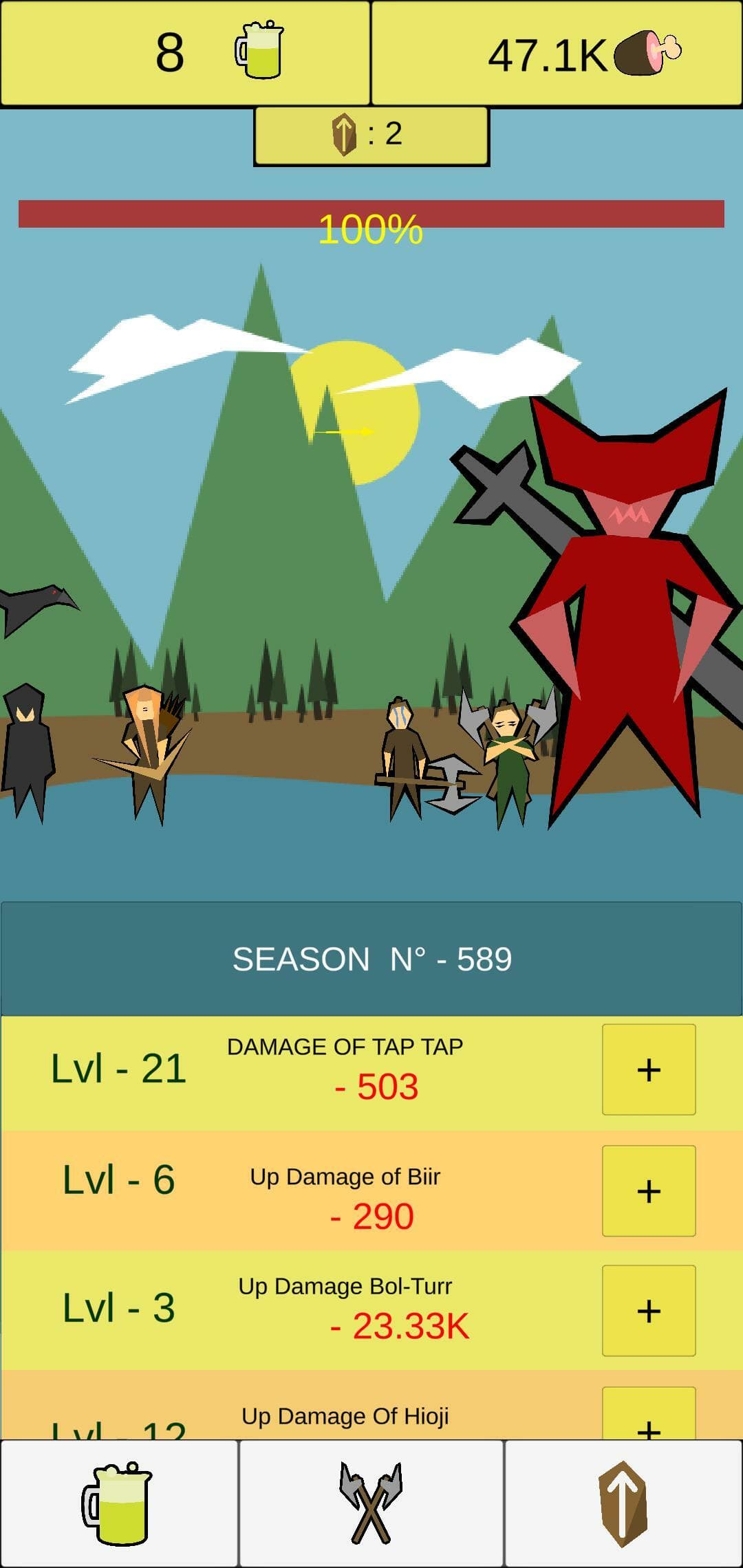 Idle of tyr