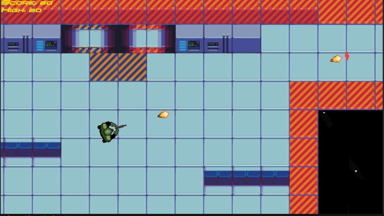 Alien Hunter 2D (MadCap Studios) screenshot 6