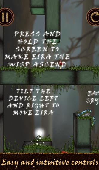 Wisp: Eiras tale - A casual and relaxing indie puzzle game inspired by nordic and celtic mythology screenshot 3
