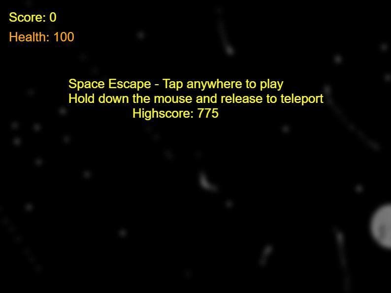 Space Escape (dalton-s) screenshot 3