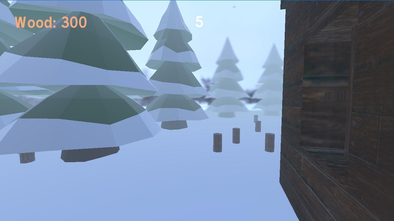 Snowstorm Cabin