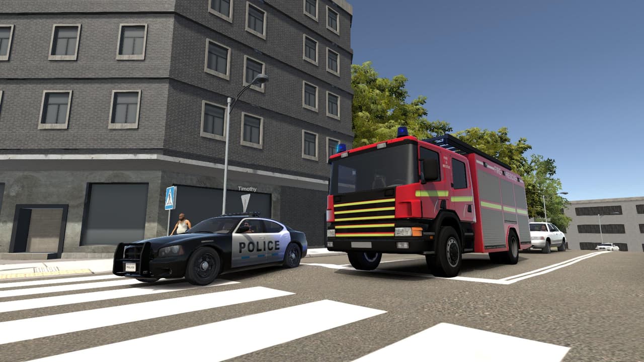 Flashing Lights - Police Fire EMS
