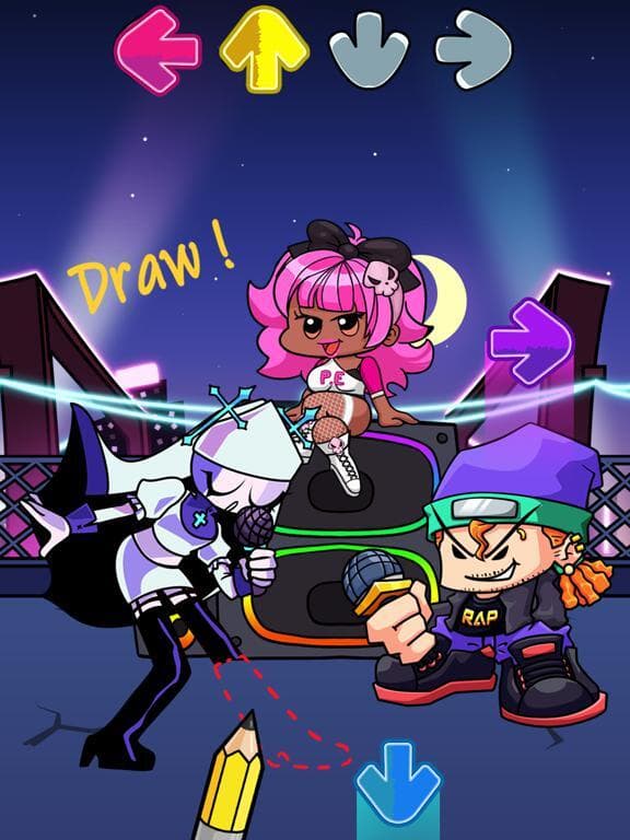 Draw Puzzle Friday Night Music screenshot 4