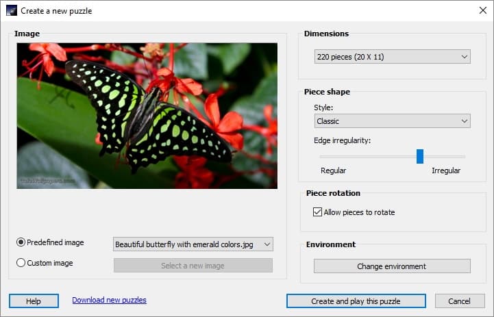 Gaia PC Jigsaw Puzzle 2 (itch) screenshot 3