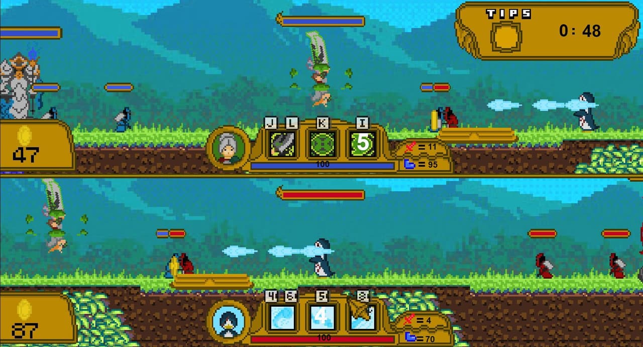 League of Pixels - 2D MOBA (itch) screenshot 4