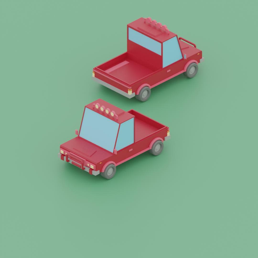 Low poly - Stylized vehicles screenshot 6