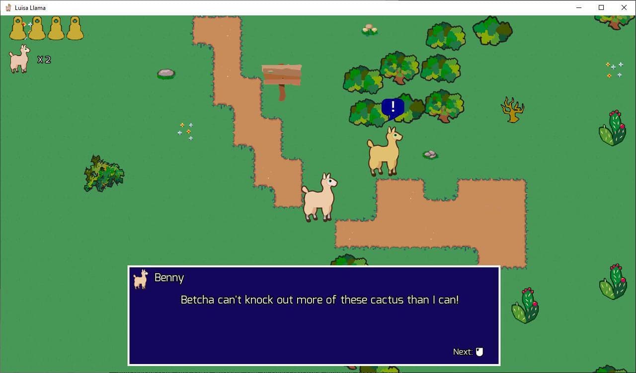 The Legends of Luisa Llama screenshot 2
