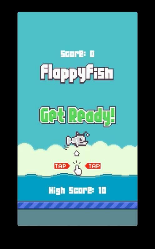Flappy Fish (mficco26) screenshot 2