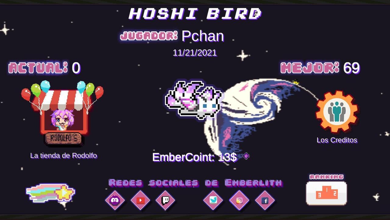 Emberlith VTuber Hoshi Bird