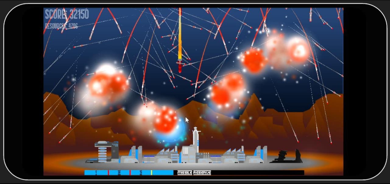 Mobile Missile Command screenshot 5