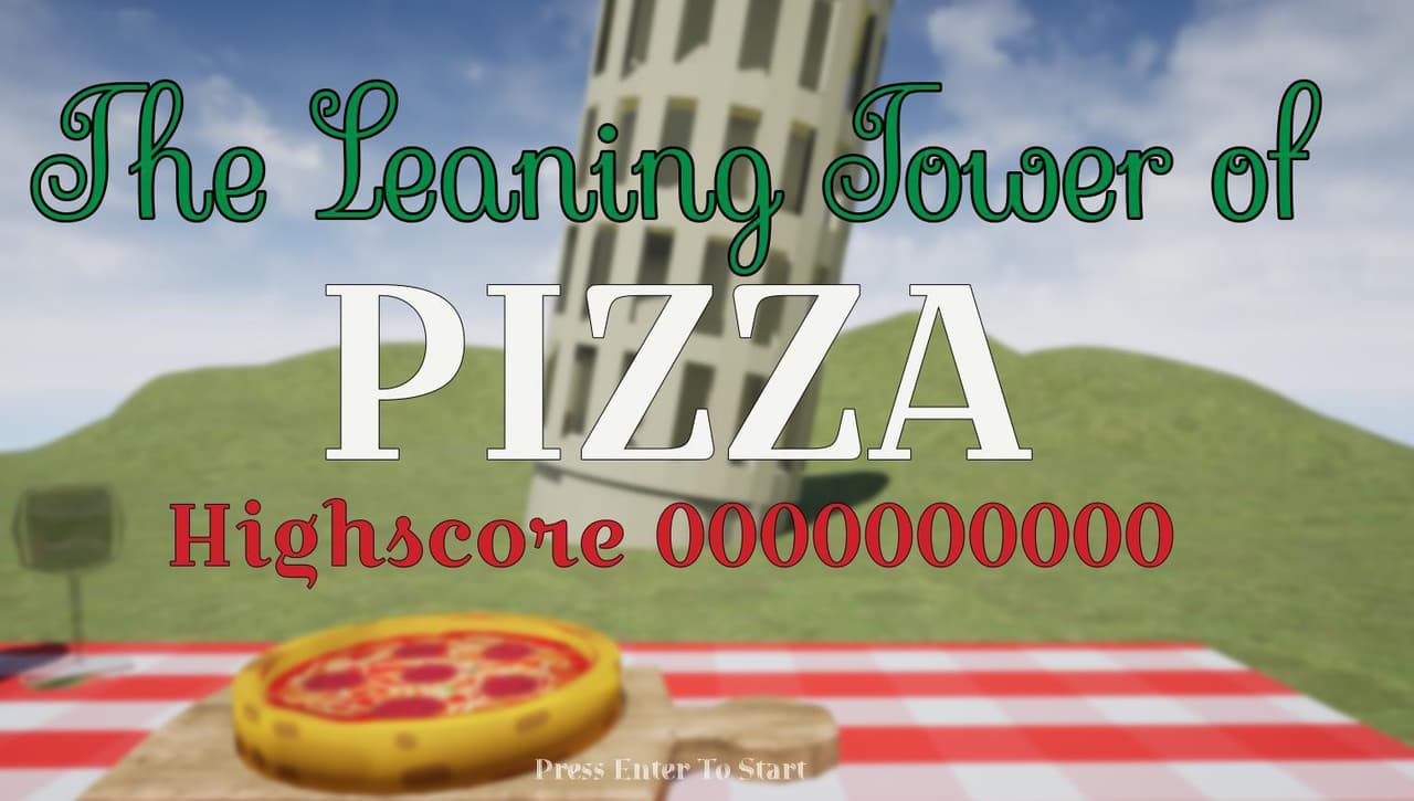 The Leaning Tower Of Pizza